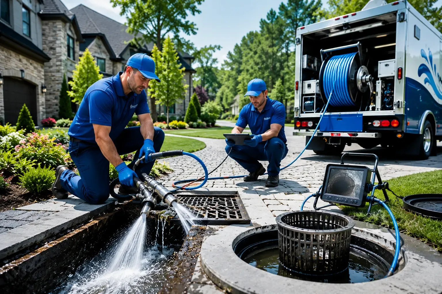 Local outdoor drain cleaning professionals in Edison, CA