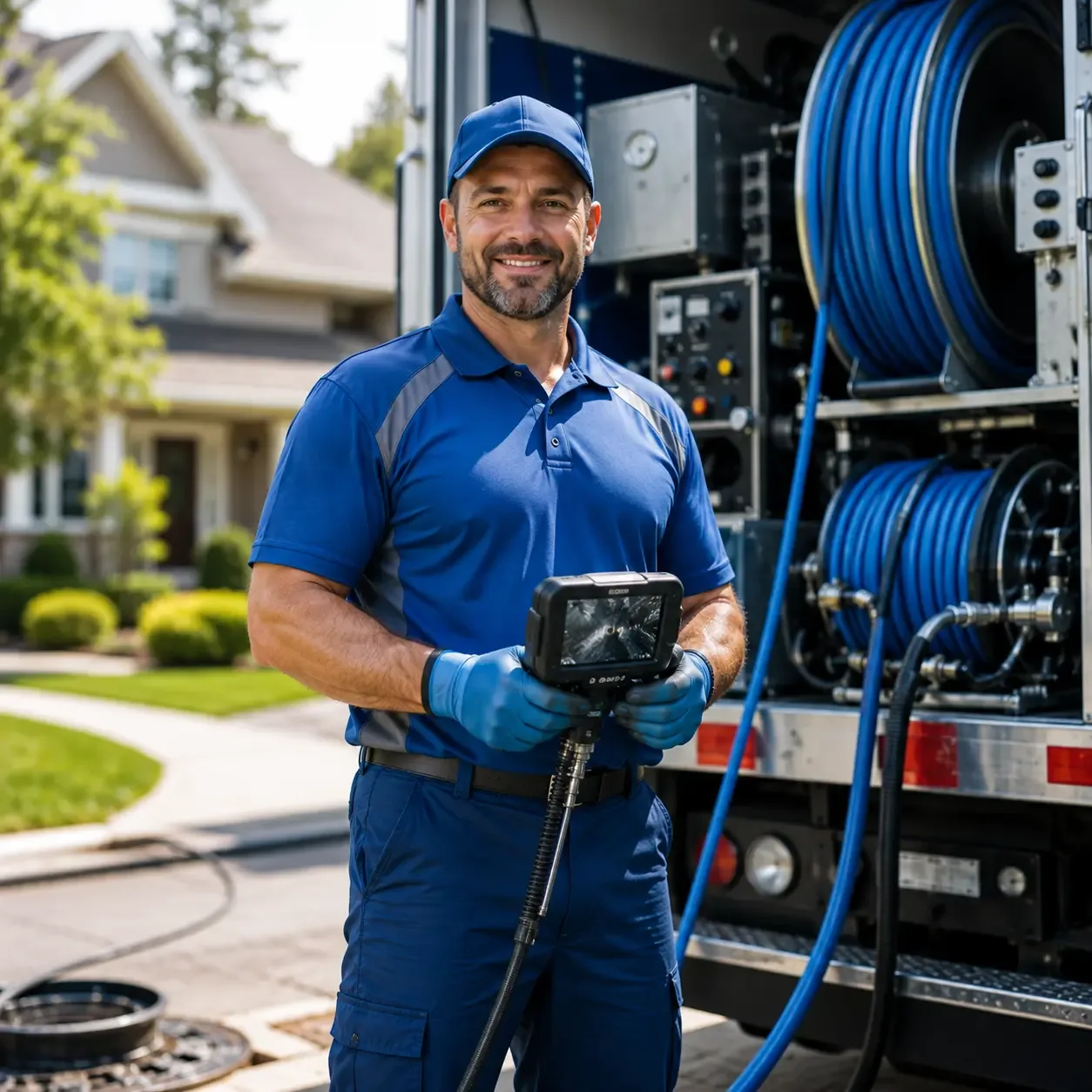 Local outdoor drain cleaning specialists in Edison, CA